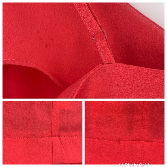 French Connection Crepe Light Azalea Pleated Hem Cami NWT, Medium - Picture 15 of 16